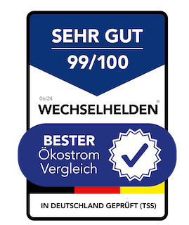 Testsieger-Siegel-Oekostrom-Vergleich Siegel für Testsieger im Oekostrom-Vergleich